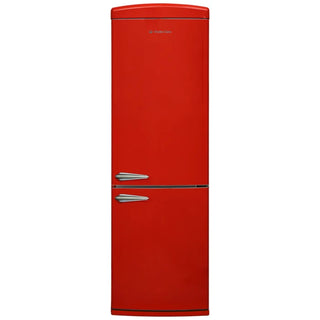 Studio Casa Retro Kølefryseskab CNFR 373 E – 331 L, No Frost Multicooling, 190 cm, Fast Freeze, Rød