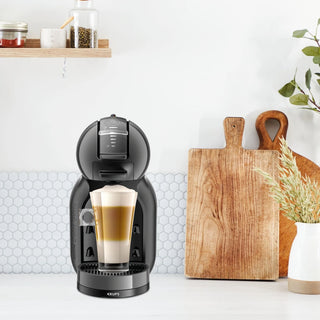 Krups Mini Me KP123810 Kapsel Kaffemaskine – 15 bar – Dolce Gusto – Sort/Grå