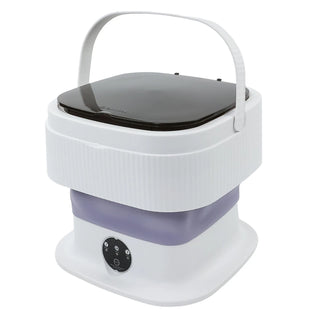 Paxton 608 Mini Vaskemaskine – Portabel – 10L – Med Centrifuge – Sammenklappelig