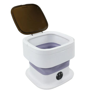 Paxton 608 Mini Vaskemaskine – Portabel – 10L – Med Centrifuge – Sammenklappelig