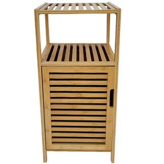 Badeværelsesskab Bamboo DC2036, gulvstående, 1 låge, venstrehængt, 35 × 35 × 80 cm
