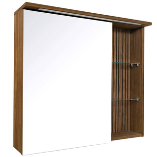 Badeværelsesskab med spejl Arthema Step 9981STEP-R74, 1 låge, 76 × 69 cm