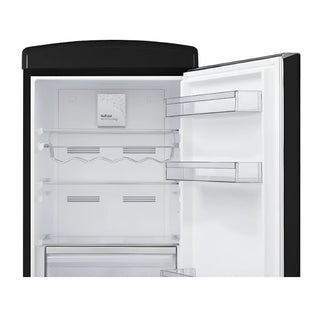 Studio Casa CNFR 373 BLK – Retro køle-/fryseskab 331 L, No Frost, Sort