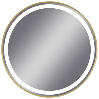 Badeværelsesspejl med LED Class Mirrors Klass 40, 80 × 80 cm, touch-betjening, rundt