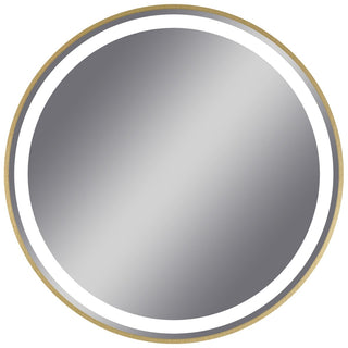 Badeværelsesspejl med LED Class Mirrors Klass 40, 60 × 60 cm, touch-betjening, rundt