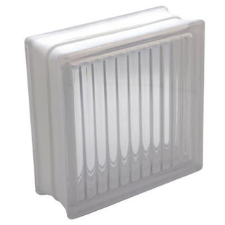 Glasbyggesten Parallel Klar – 19x19x8 cm