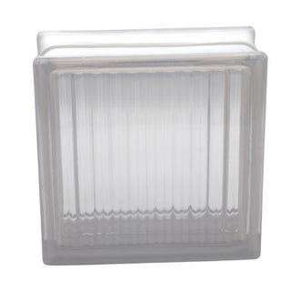 Glasbyggesten Parallel Klar – 19x19x8 cm