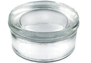 Betonglas Halvskal – Rund, 12 x 6 cm