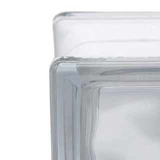 Glasbyggesten Wave Halvsten Klar - 9x19x8 cm