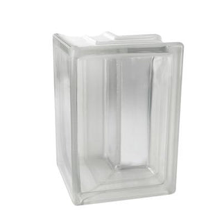 Glasbyggesten Vollsicht Klar Hjørnesten 13,2/13,2x19x8 cm