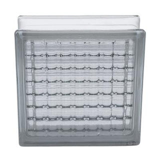 Glasbyggesten Candi Klar – 19x19x8 cm