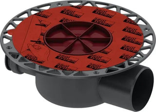 Tece drainpoint afløbsskål, Sideudløb Dn 70, 3603500