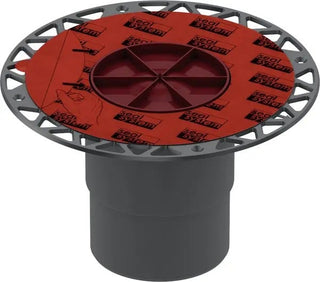 Tece drainpoint afløbsskål, Lodret udløb Dn 100, 3607600