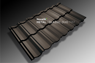 Novatik METAL Classic DUO Ståltag 0,50 mm – Bimodul Tagplader