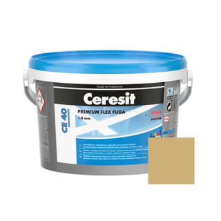 Fugemasse til fliser og klinker Ceresit CE 40, caramel, indendørs / udendørs, 2 kg