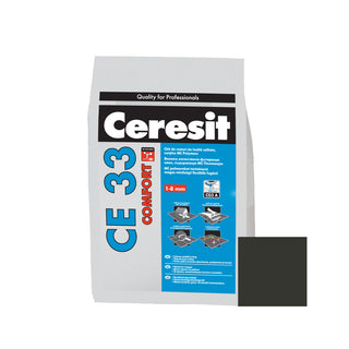 Fugemasse til fliser og klinker Ceresit CE 33, antracit 13, indendørs, 5 kg