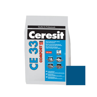 Fugemasse til fliser og klinker Ceresit CE 33, bleumarin ocean 88, indendørs, 5 kg