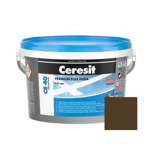 Fugemasse til fliser og klinker Ceresit CE 40, chocolate, indendørs / udendørs, 2 kg