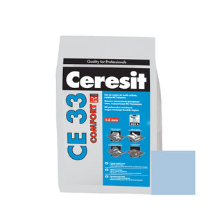 Fugemasse til fliser og klinker Ceresit CE 33, bleu azur 82, indendørs, 5 kg