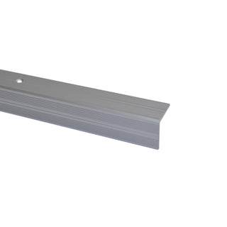 Fliseprofil i aluminium til trin, med skrue, Sæt A40 25 × 25 cm 2,7 m