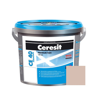 Fugemasse til fliser og klinker Ceresit CE 40, bahama beige 43, indendørs / udendørs, 5 kg
