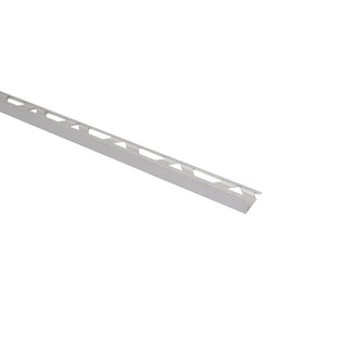Fliseprofil i aluminium til afslutning af gulv- og vægfliser, SET S51, lige, 10 x 2500 mm