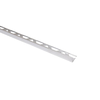 Fliseprofil i aluminium til afslutning af gulv- og vægfliser, SET S51, lige blank, 10 x 2500 mm