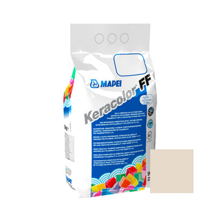 Fugemasse til fliser og klinker Mapei Keracolor FF, 130 jasmine, indendørs / udendørs, 5 kg
