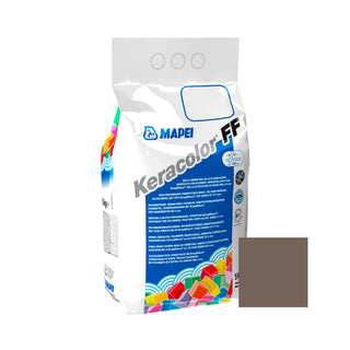 Fugemasse til fliser og klinker Mapei Keracolor FF, 144 chokolade, indendørs / udendørs, 5 kg