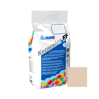 Fugemasse til fliser og klinker Mapei Keracolor FF, 132 beige, indendørs / udendørs, 5 kg