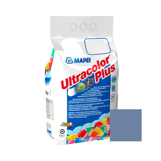 Fugemasse til fliser og klinker Mapei Ultracolor Plus, 172 space blue / blå, indendørs / udendørs, 5 kg