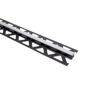 Dilatationsprofil til fliser PVC Grå 8 mm – 2,5 meter