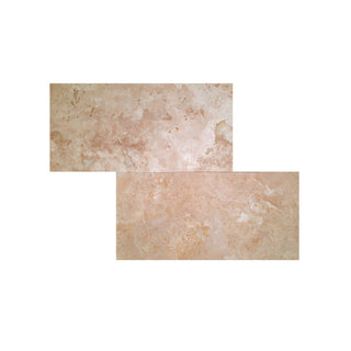 Travertin til inde/ude, Classic Filled Cross Cut, mat, 30 × 60 × 2 cm
