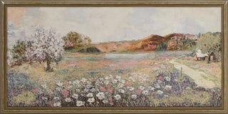 Keramisk dekor til bad/køkken, El Molino Odesa Campagne Noce, 25 × 50 cm, blank