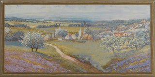 Keramisk dekor til bad/køkken, El Molino Odesa Monet Noce, 25 × 50 cm, blank
