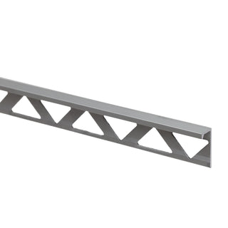 Fliseprofil i aluminium til afslutning af gulv- og vægfliser, SET S50, lige, 8 x 2500 mm