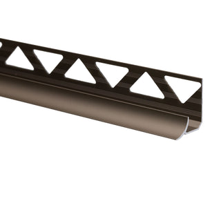 Indvendig hjørnefliseprofil i aluminium til fliser og vægfliser, S96, 10 × 2500 mm