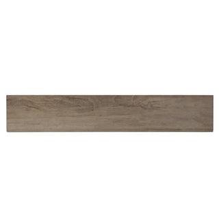 Sokkelflise i keramik, Sauco Natural, mat, 8 × 45 cm