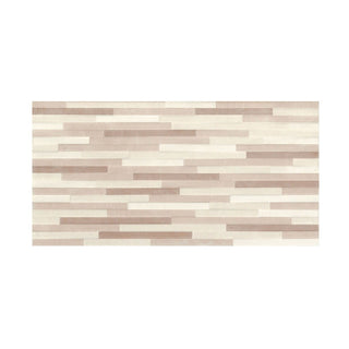 Keramisk dekor til bad/køkken, Lyon Taupe, 25 × 50 cm, mat