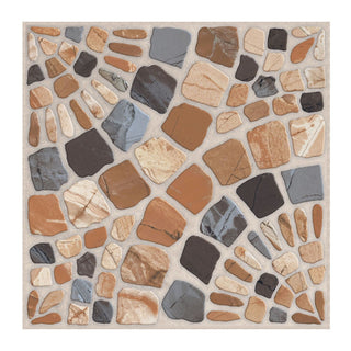 Porcelænsflise til inde/ude, Moonstone 90551, 33 × 33 cm, mat, skridsikker, stenlook