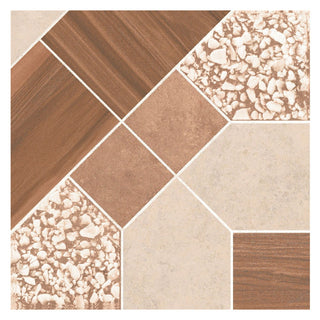 Porcelænsflise til inde/ude, Livingstone 90541, 33,3 × 33,3 cm, mat, skridsikker