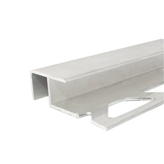 Fliseprofil aluminium til trappe, Profiline, 10 × 12 mm, 2,5 m