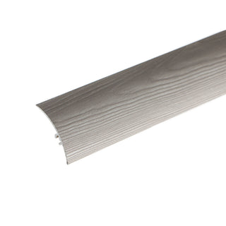 Fliseprofil i aluminium til overgang, niveauforskel, skjulte skruer åben, 2,7 m