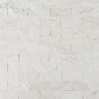Kløvet marmor Milk til inde/ude, 1,5 × 8 × 25 cm