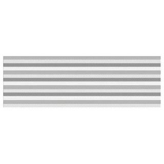 Keramisk dekor til bad/køkken, Parisien Bianco Gemma, 24,4 × 74,4 cm, grå, blank