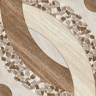 Porcelænsflise til inde/ude, Tas Marron, 45 × 45 cm, mat