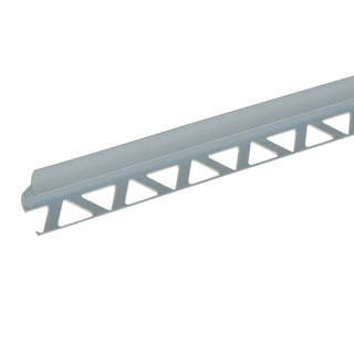 Fliseprofil i PVC til indvendigt hjørne, SET, 10 mm, 2,5 m