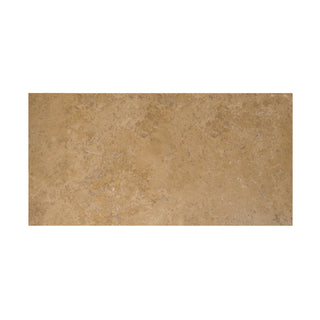 Travertin til inde/ude, Noce Cross Cut, mat, 30,5 × 61 × 1,2 cm