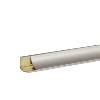 Sokkelliste i aluminium til køkkenbordplade, 1,5 cm, 3 m