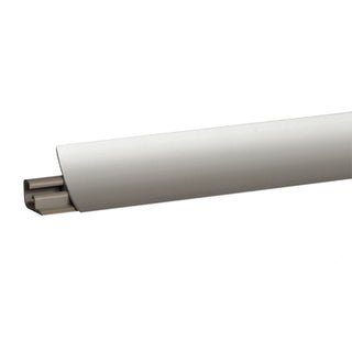Sokkelliste i aluminium til køkkenbordplade, Lira, 23 mm, 3 m